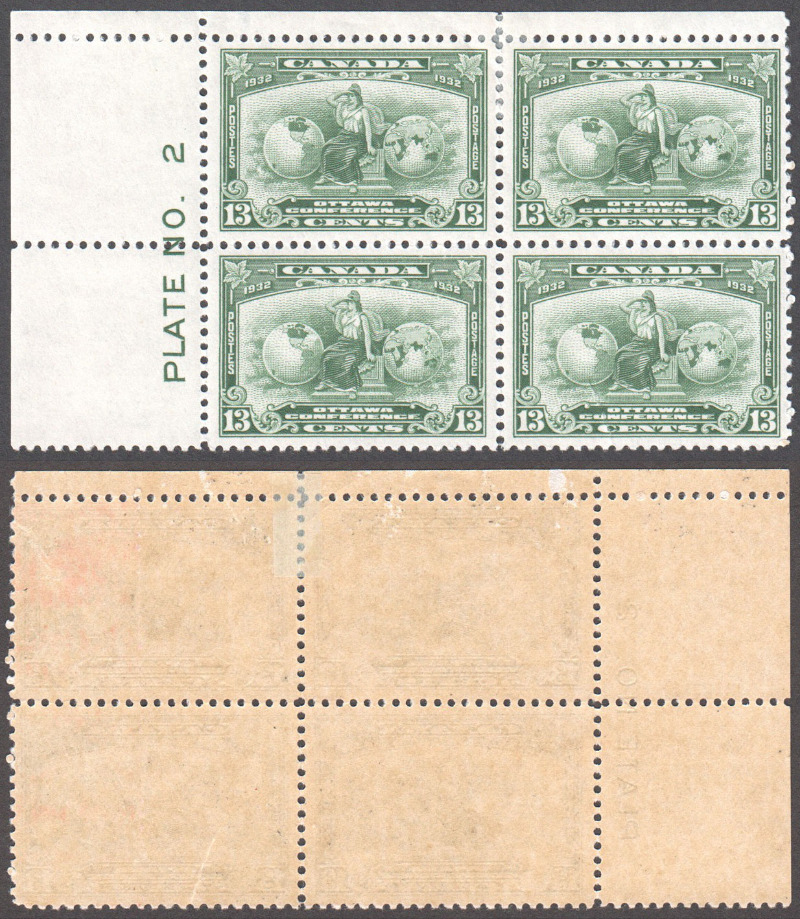 Canada Scott 194 Mint UL PB Pl. 2 (A4-12) - Click Image to Close